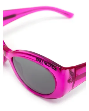 Balenciaga Eyewear デボスドロゴ キャットアイ サングラス ピンク - サムネイル3