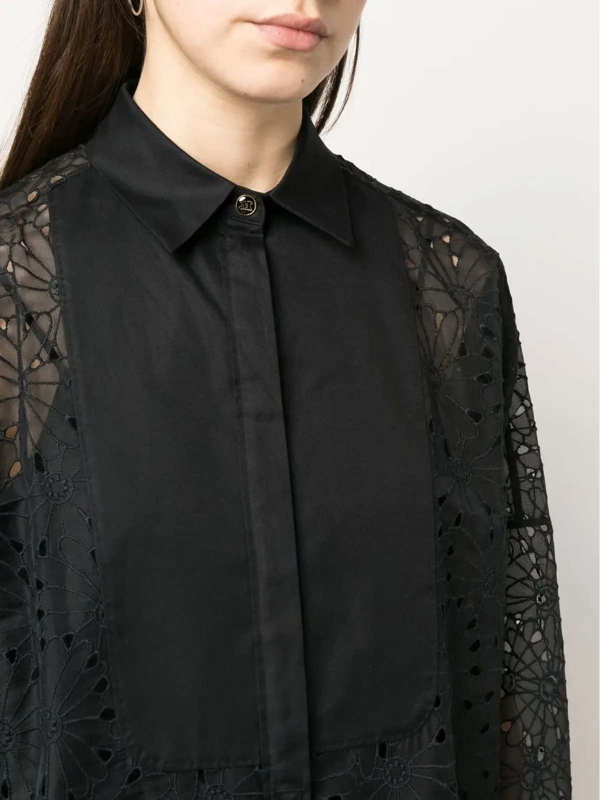 Max Mara 刺繍入りシャツドレス - 画像5