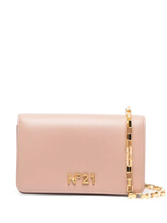 Nº21 Nº21 ロゴプレート レザーバッグの商品画像
