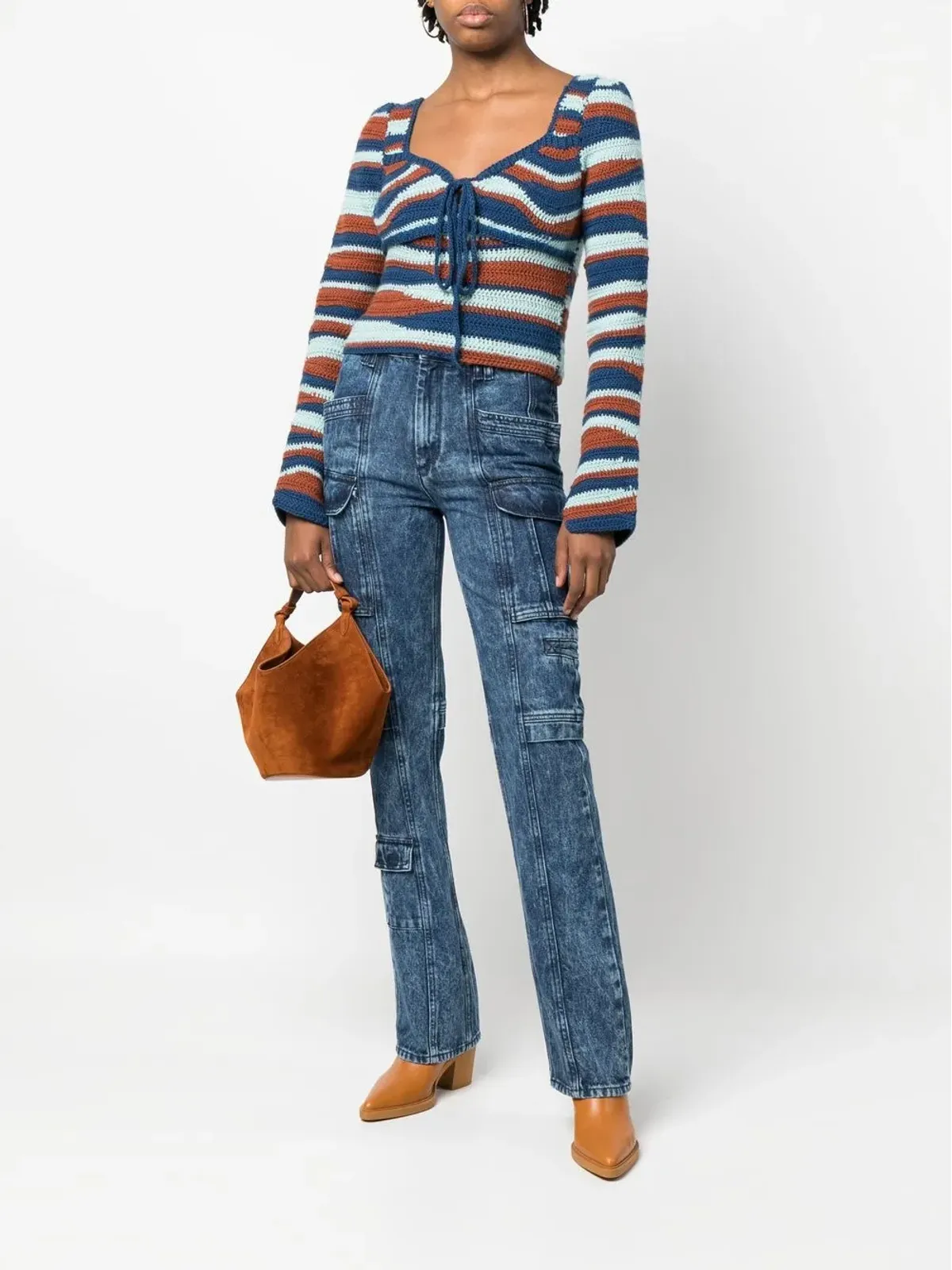 ISABEL MARANT Vokayo ストレートレッグジーンズ - 画像2