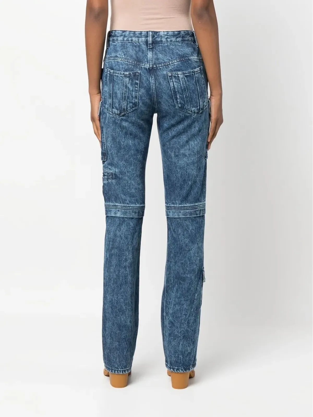 ISABEL MARANT Vokayo ストレートレッグジーンズ - 画像4
