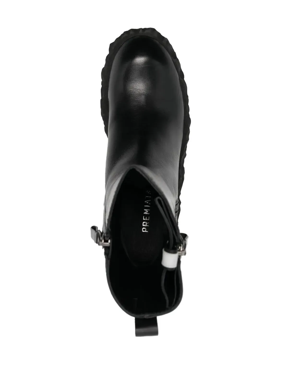 Premiata ジップアップ チャンキー レザー ブーツ - 画像4