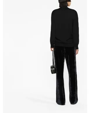 Jil Sander リブ編みウールセーター（ブラック） - サムネイル3
