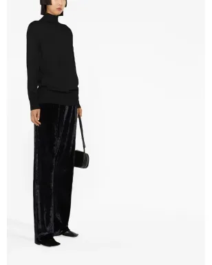Jil Sander リブ編みウールセーター（ブラック） - サムネイル4