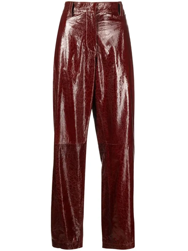 Missoni Missoni ハイシャイン仕上げパンツ - レッドの商品画像