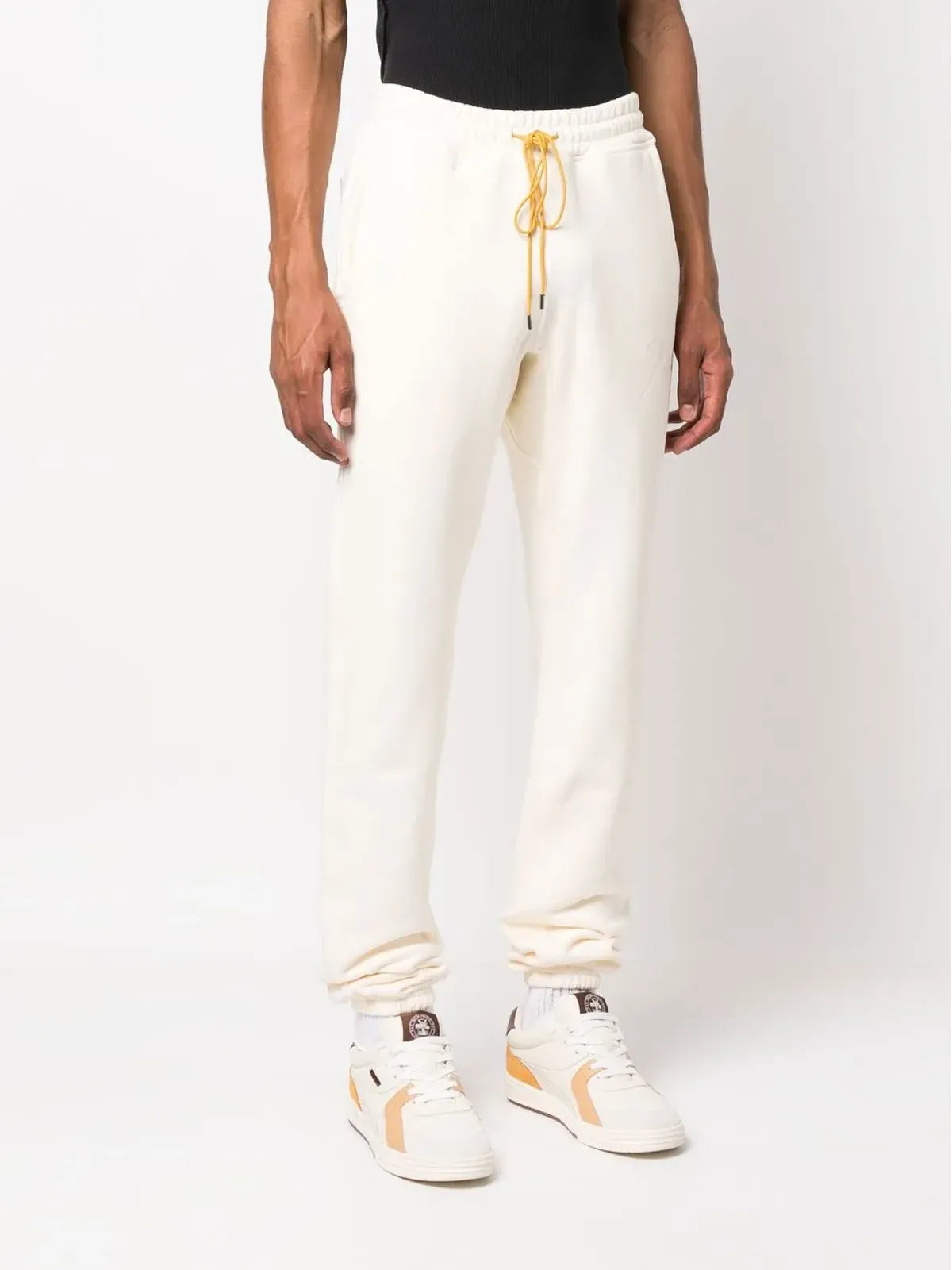 RHUDE コットン ドローストリング トラックパンツ - ホワイト - 画像3