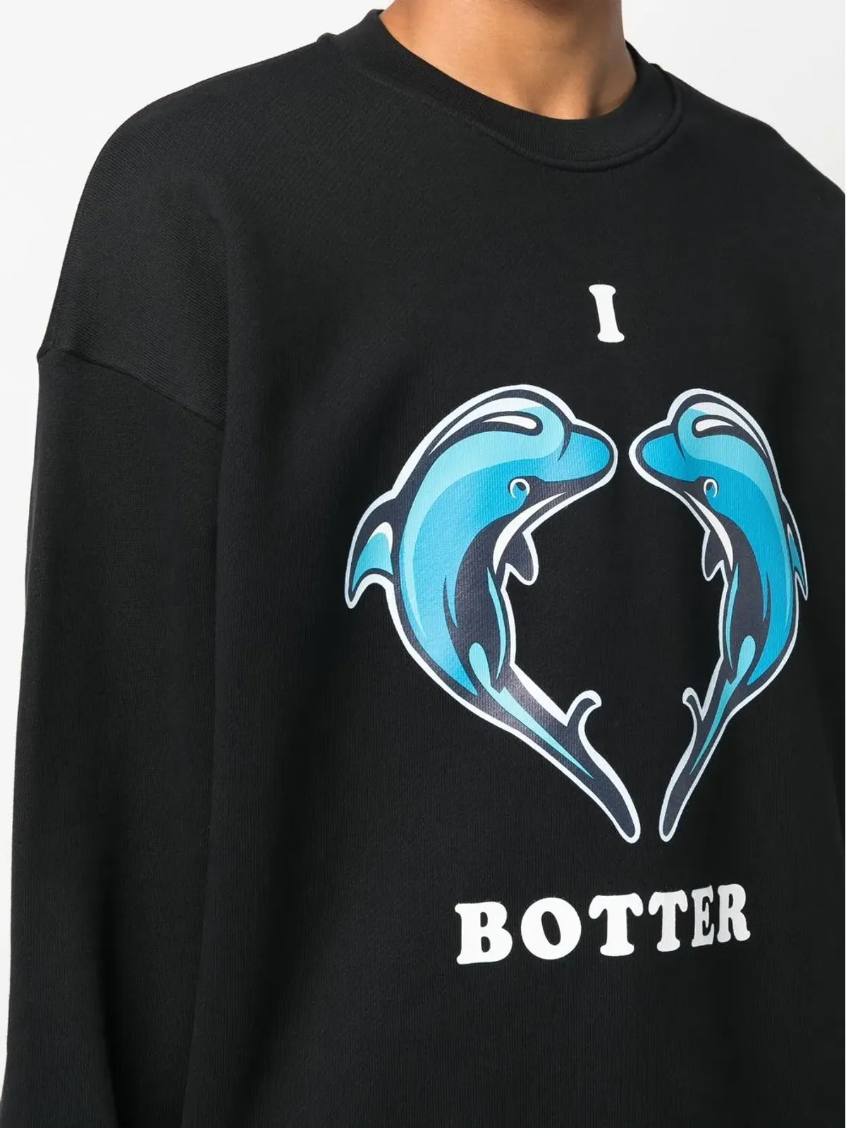 Botter グラフィックプリント クルーネック スウェットシャツ - 画像5