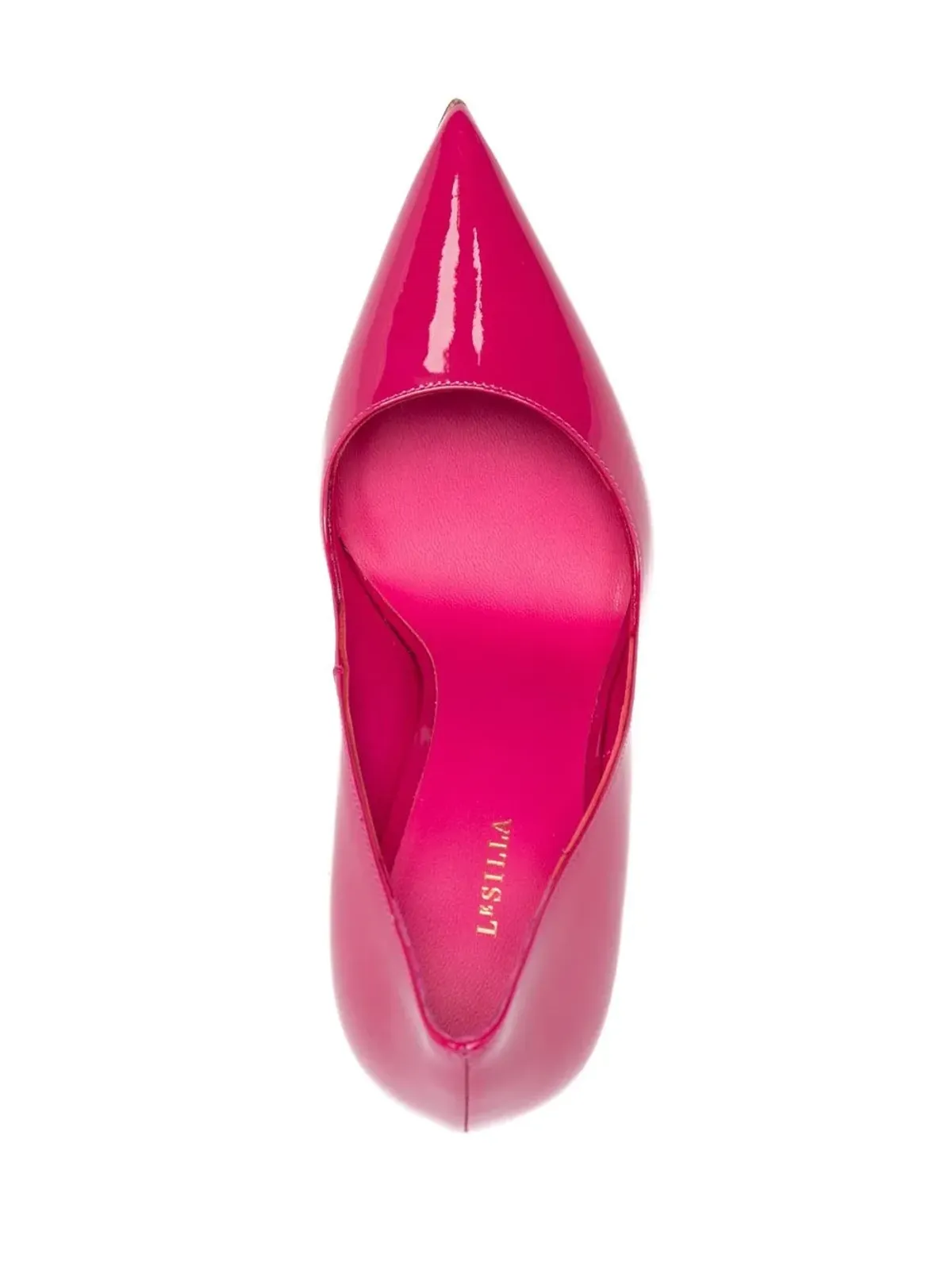 Le Silla Eva patent leather pumps - Pink - 画像4