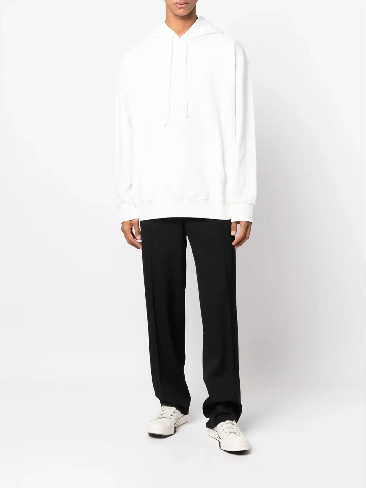 MM6 Maison Margiela グラフィックプリント コットン パーカー - 画像3