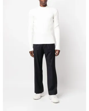 Courrèges リブ編み ロゴパッチ ジャンパー - サムネイル2