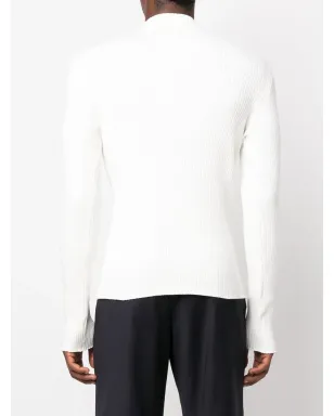 Courrèges リブ編み ロゴパッチ ジャンパー - サムネイル4