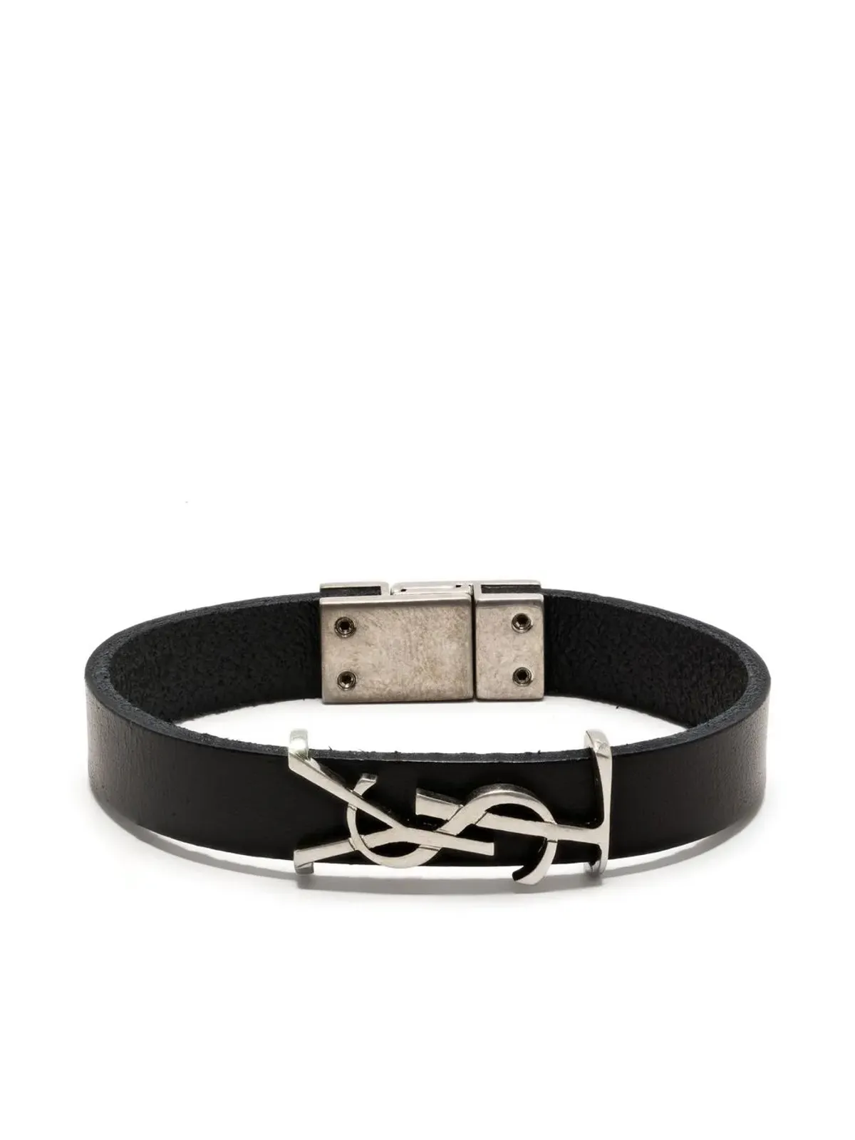 Saint Laurent Cassandre ロゴ ブレスレット - 画像1