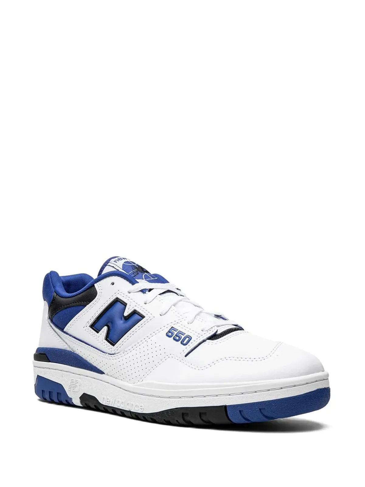 New Balance 550 ホワイト/ブルー スニーカー - 画像2