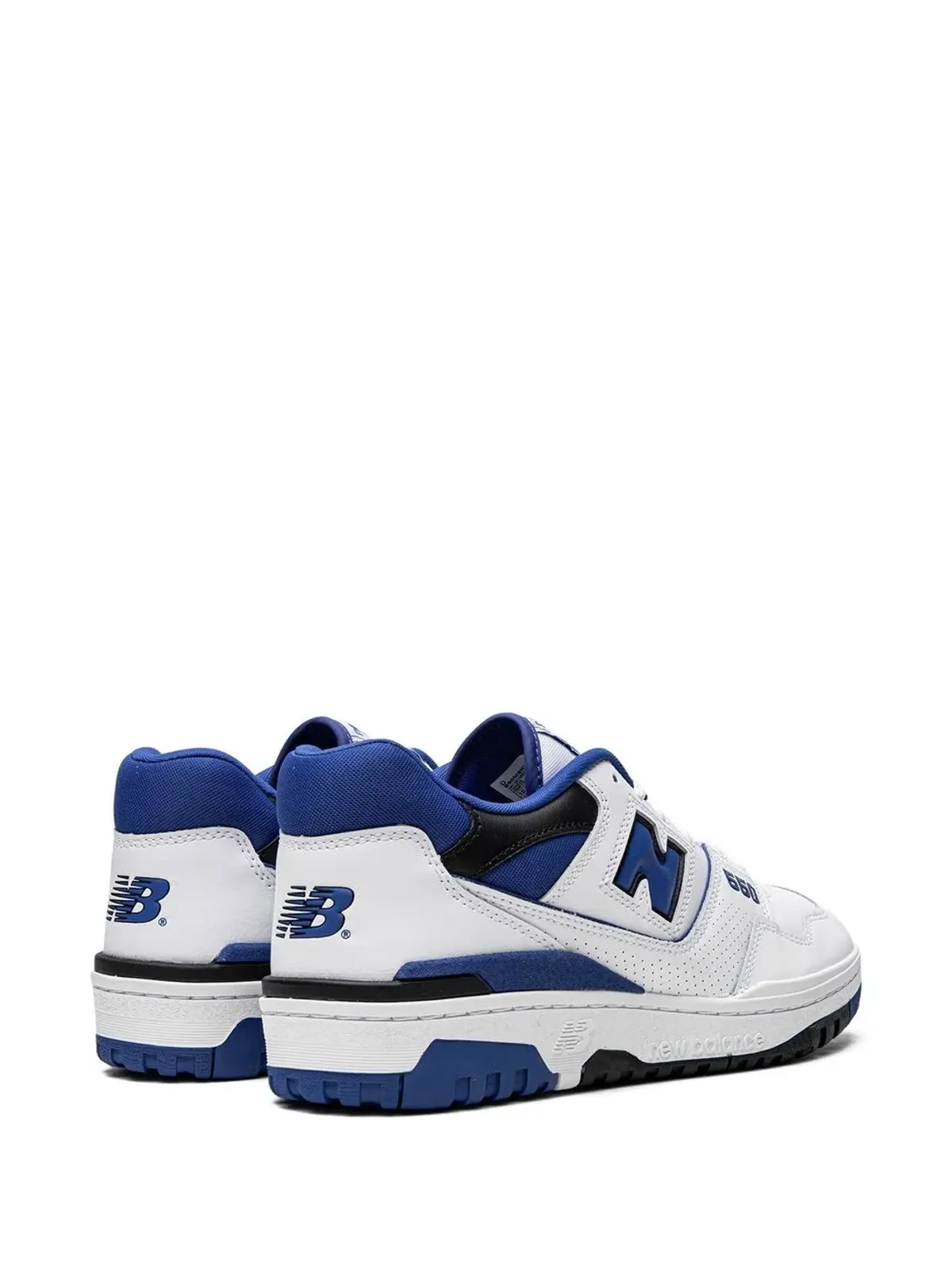 New Balance 550 ホワイト/ブルー スニーカー - 画像3
