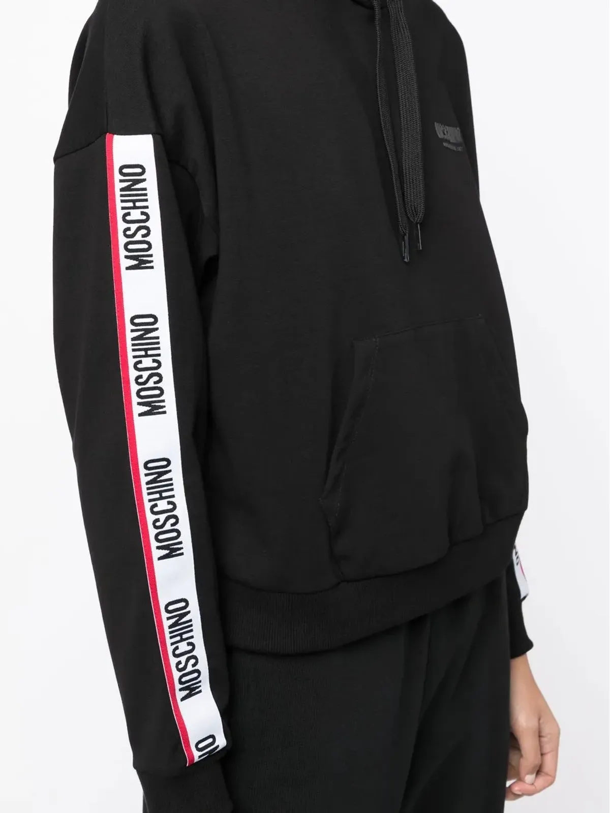 Moschino サイドロゴプリント フーディー - 画像5