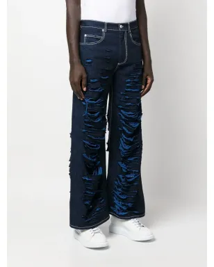 Marni ディストレスト・ストレートジーンズ - サムネイル3