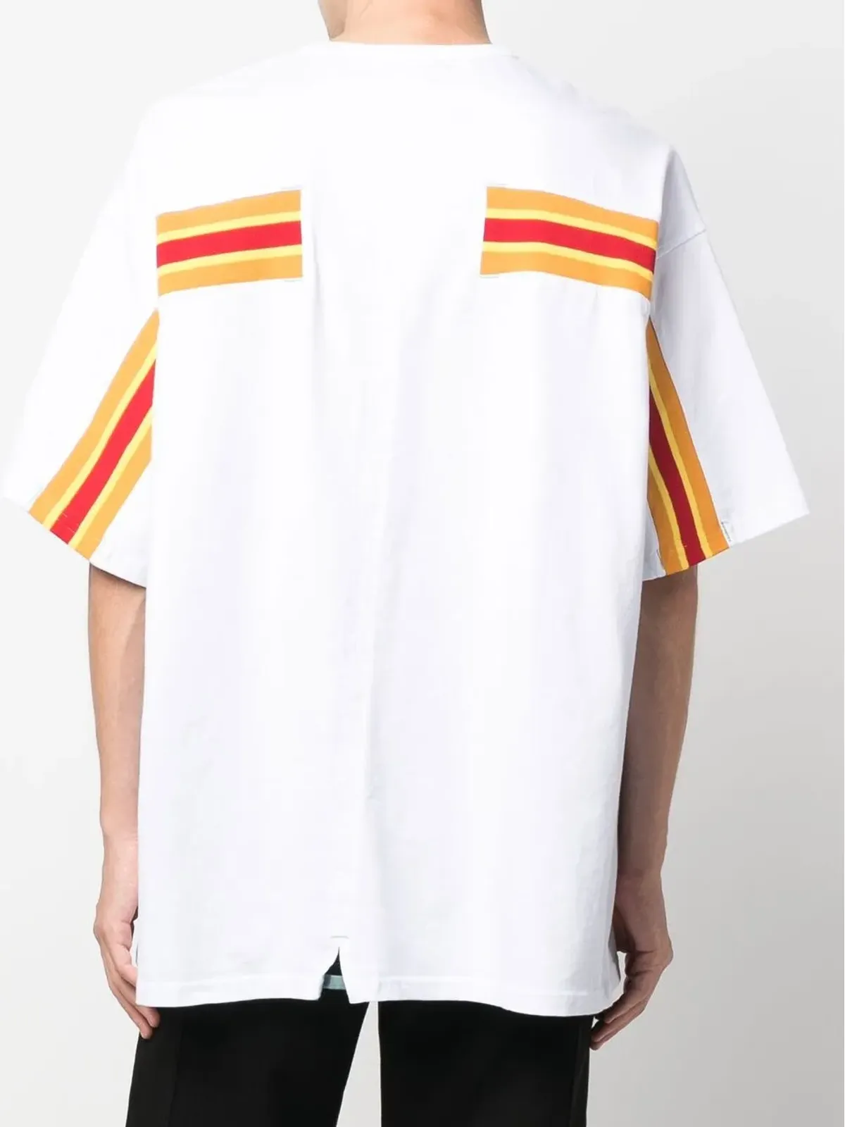 INCOTEX RED X FACETASM ロゴプリントTシャツ - 画像2