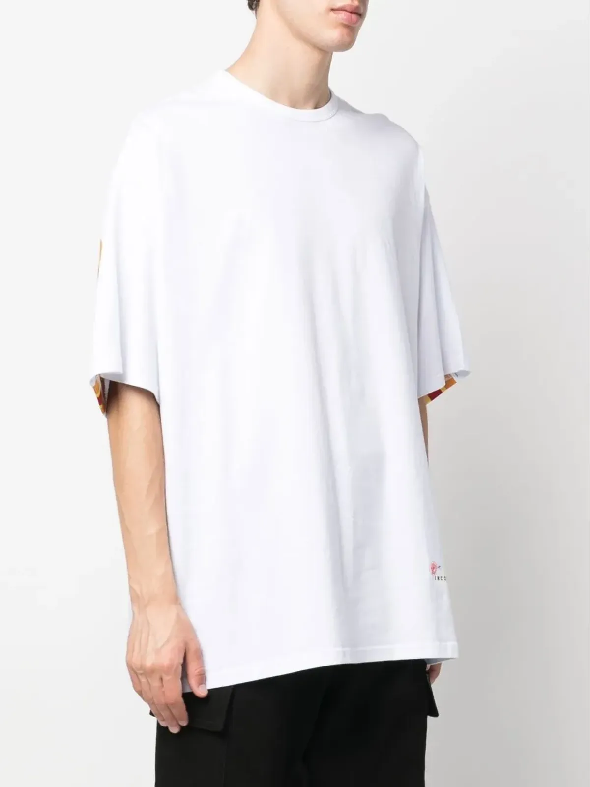INCOTEX RED X FACETASM ロゴプリントTシャツ - 画像4