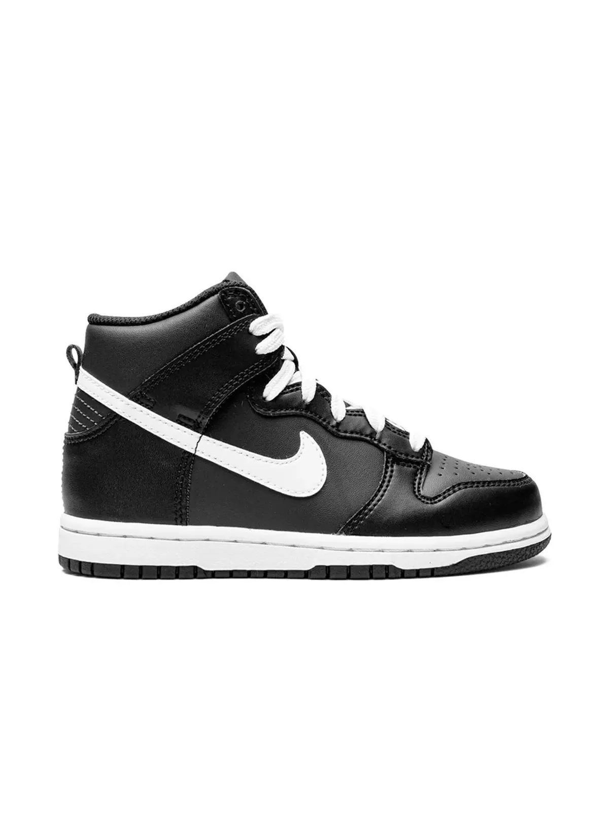 Nike Kids ダンクハイ Anthracite/Black/White スニーカー - 画像2