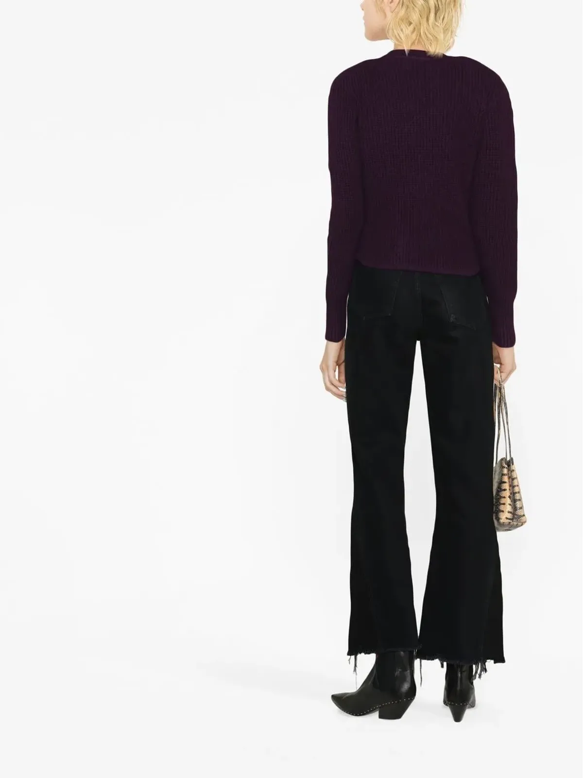 ISABEL MARANT クルーネック ニットセーター - 画像4
