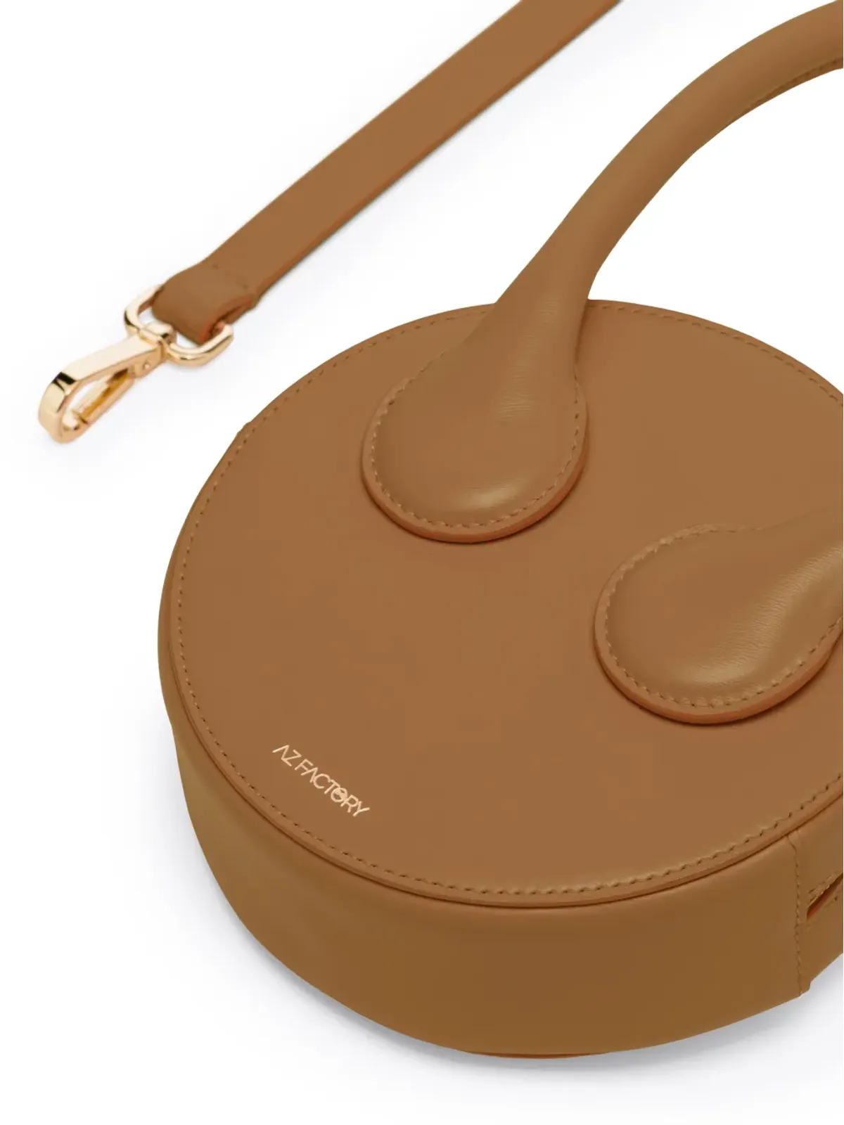 AZ FACTORY x Ester Manas Round Cake トートバッグ ブラウン - 画像4