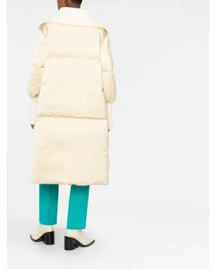 Jil Sander パディッド・コントラストコート - サムネイル4