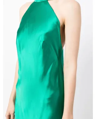Michelle Mason バックレスホルターネックタイガウン - サムネイル5