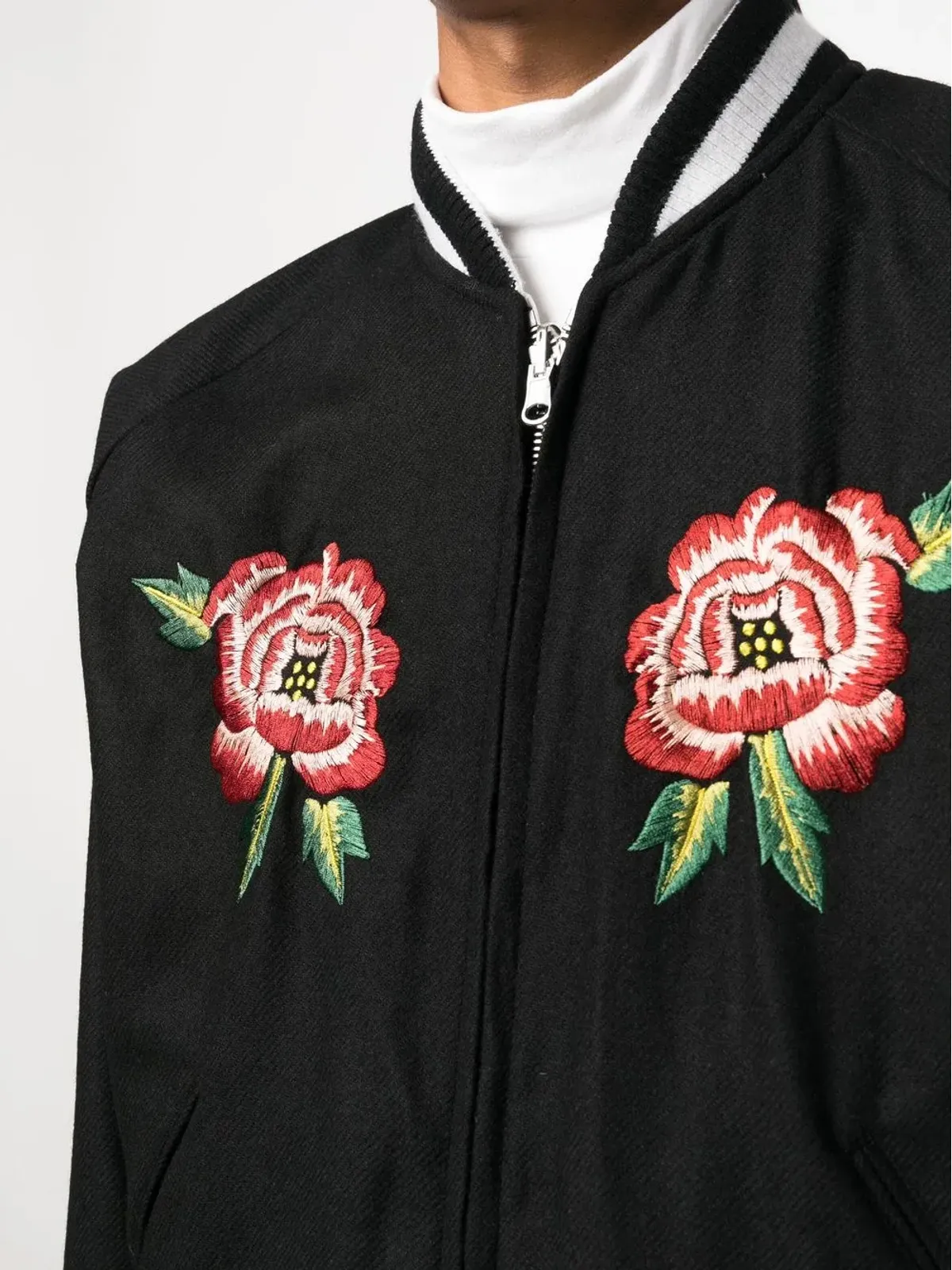 Kenzo France Japan リバーシブルボンバージャケット - ブラック - 画像5