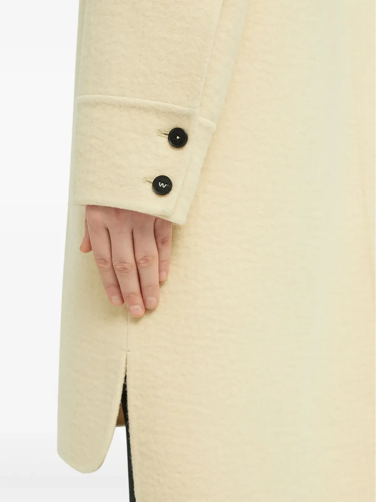 Jil Sander シングルブレスト ヴァージンウール コート - 画像5