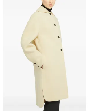 Jil Sander シングルブレスト ヴァージンウール コート - サムネイル3