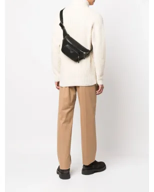Emporio Armani レザー ロゴプレート バッグ - サムネイル2