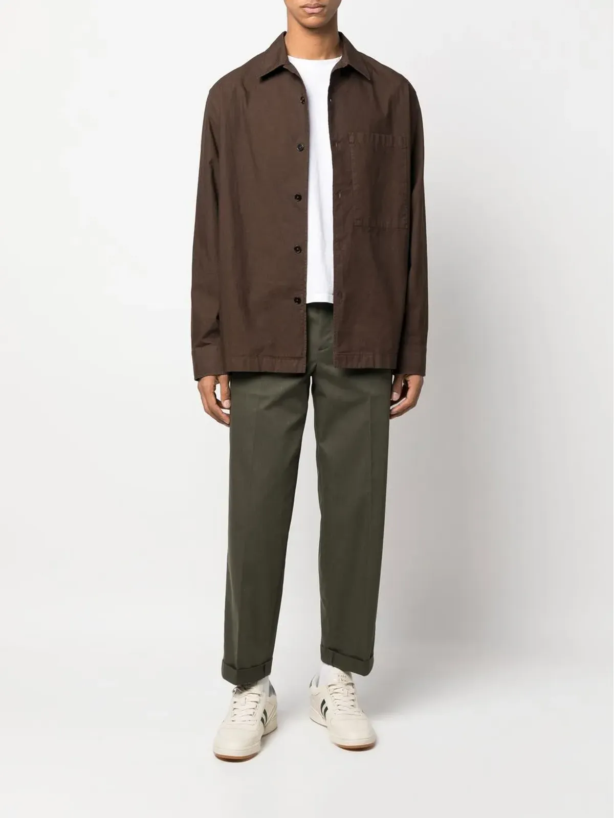 Golden Goose ストレートレッグ・クロップドパンツ - 画像2