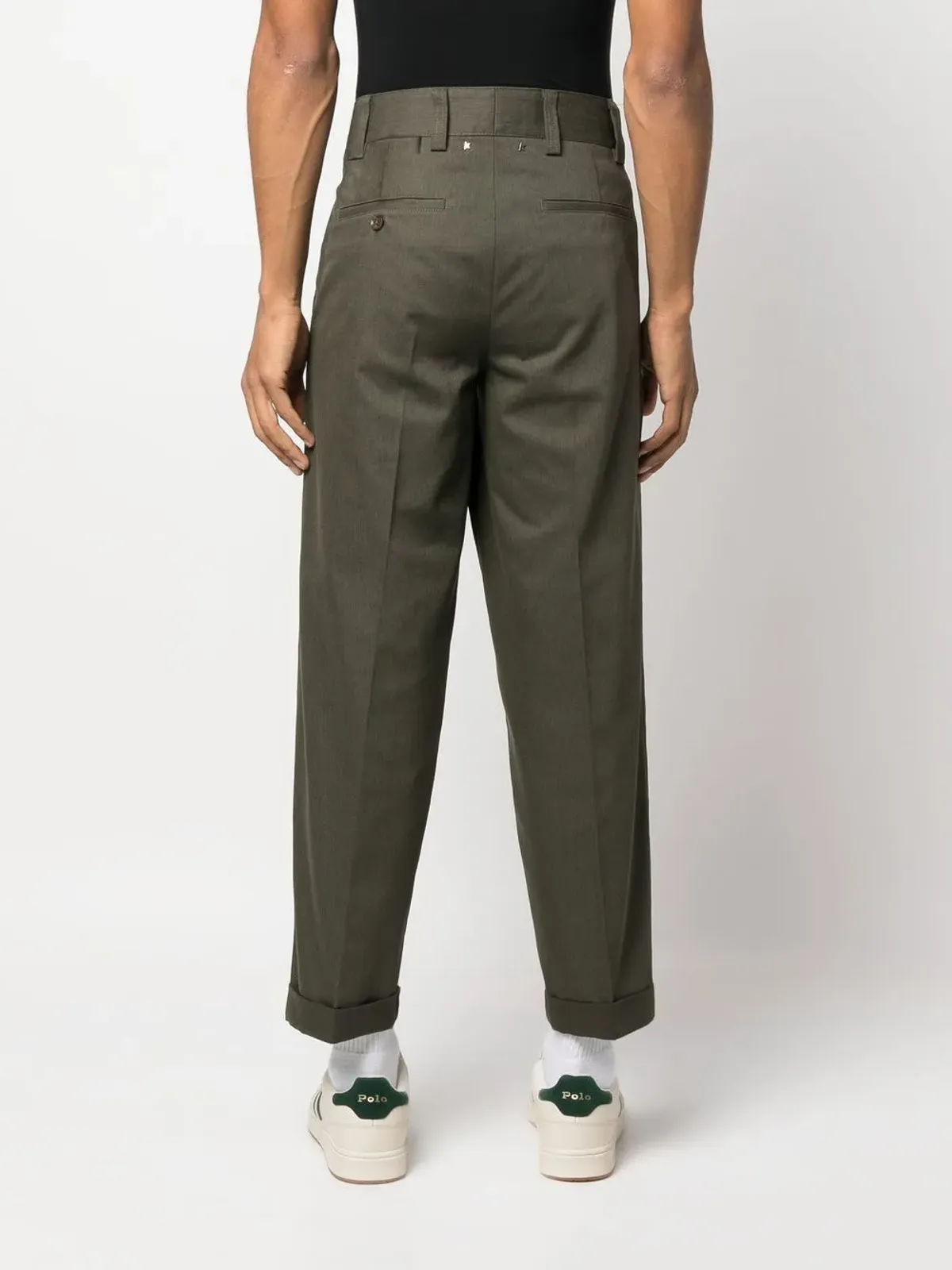 Golden Goose ストレートレッグ・クロップドパンツ - 画像4