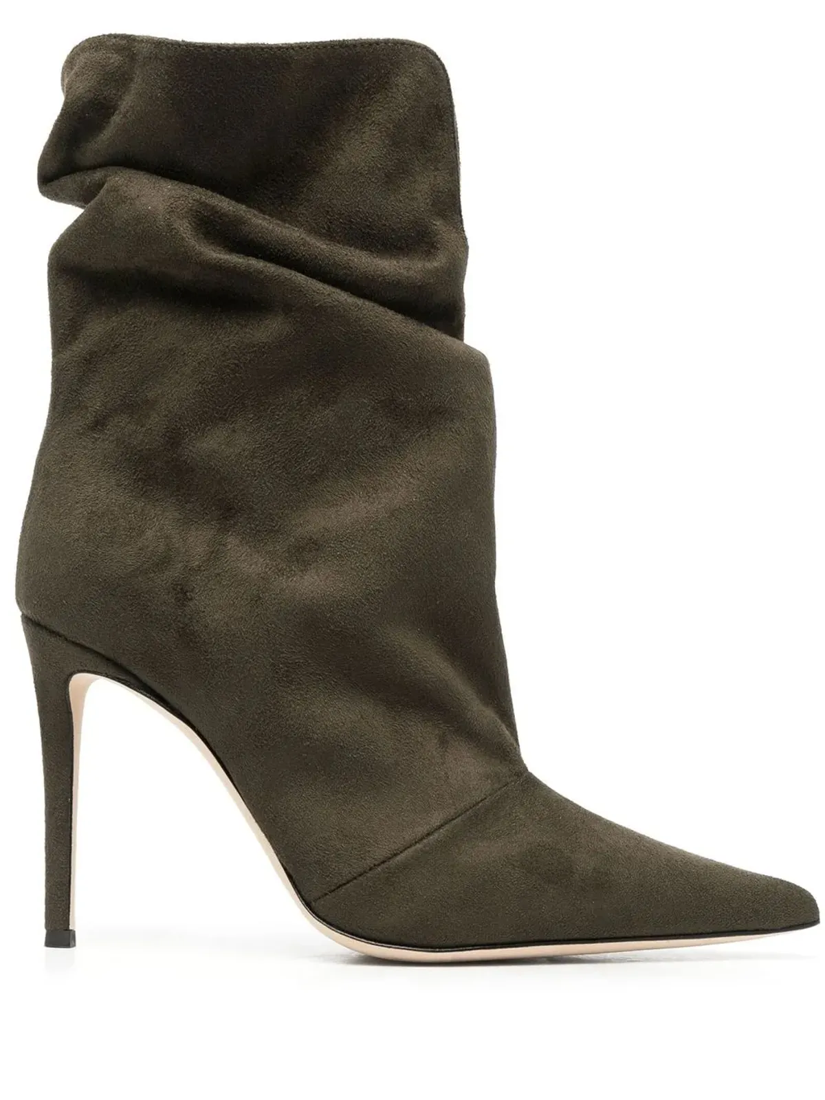 Giuseppe Zanotti スエード ポインテッドトゥ ブーツ - 画像1