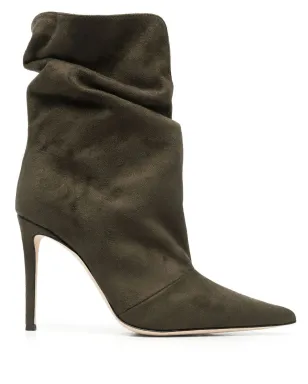 Giuseppe Zanotti スエード ポインテッドトゥ ブーツ - サムネイル1