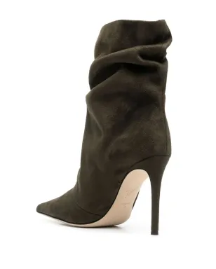 Giuseppe Zanotti スエード ポインテッドトゥ ブーツ - サムネイル3