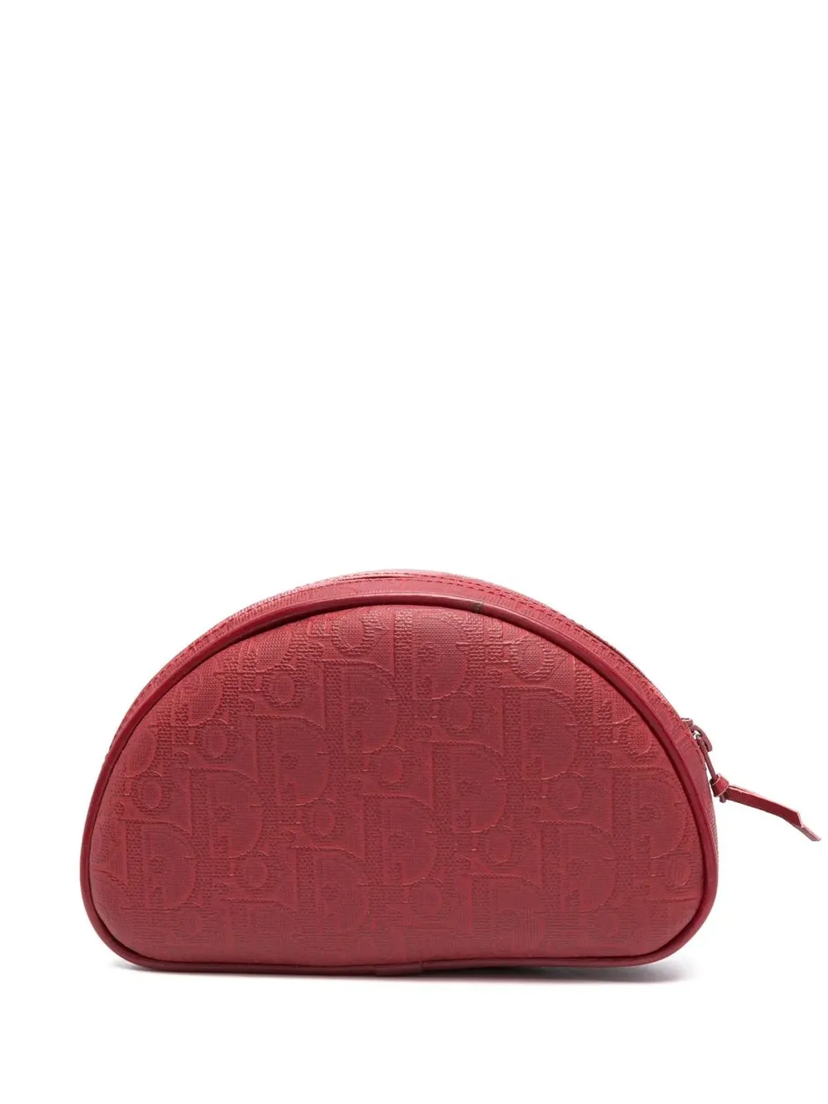 Christian Dior Pre-Owned 1980年代 トロター柄ポーチ - レッド - 画像2