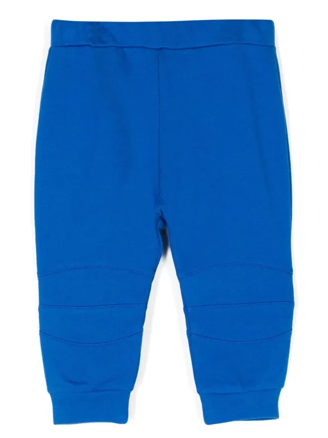 Balmain Kids Balmain Kids ロゴプリント トラックスーツボトムス - ブルーの商品画像