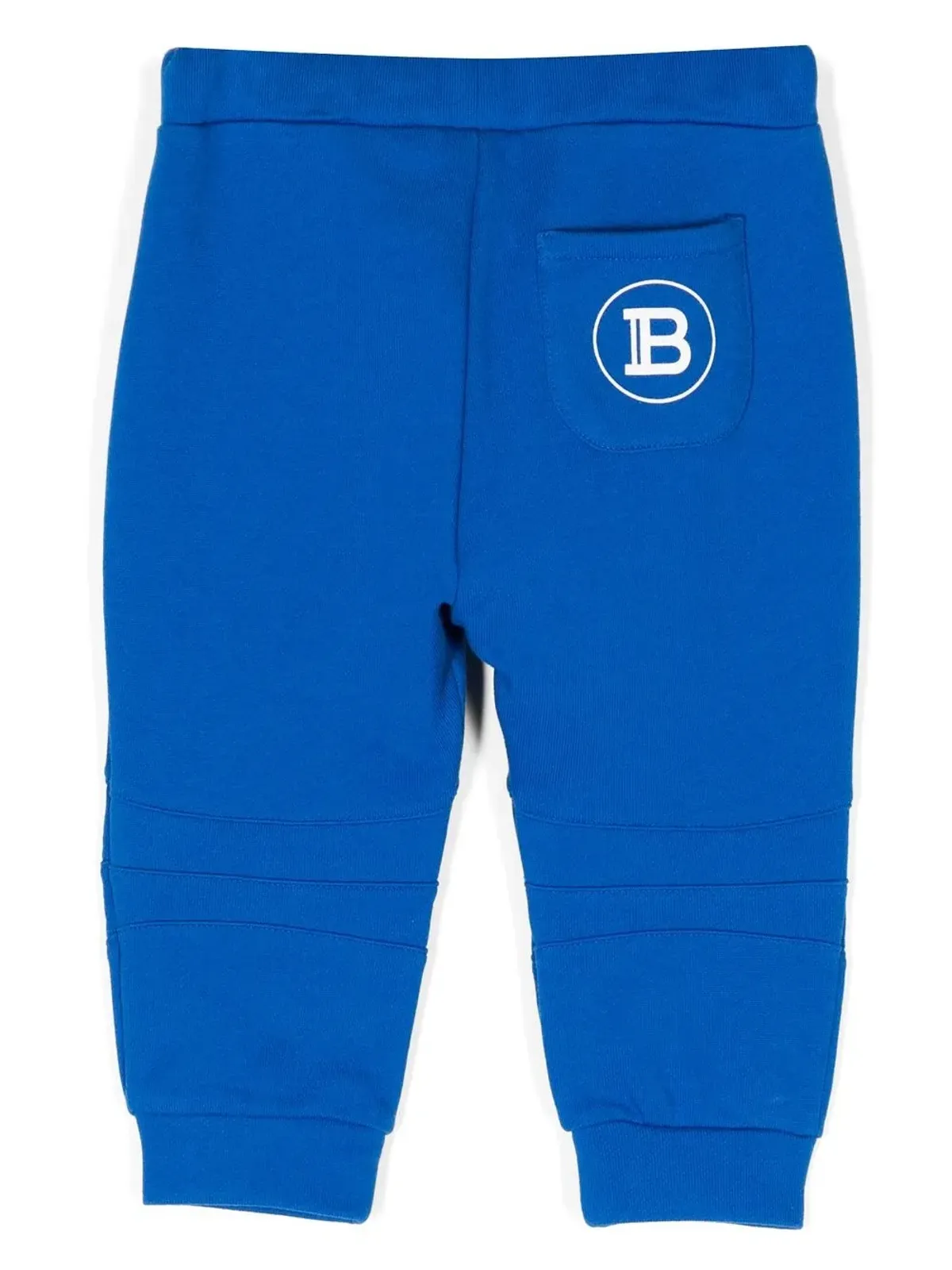 Balmain Kids ロゴプリント トラックスーツボトムス - ブルー - 画像2