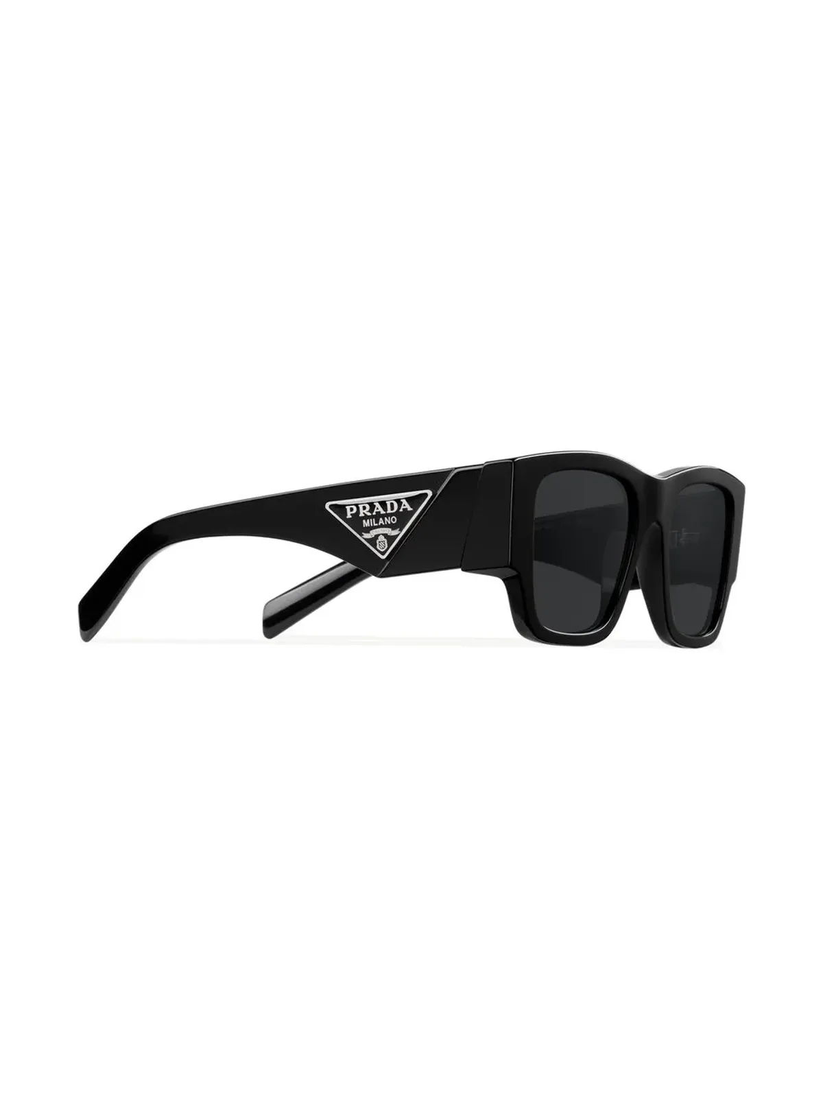 Prada Symbole square-frame sunglasses - Black - 画像2