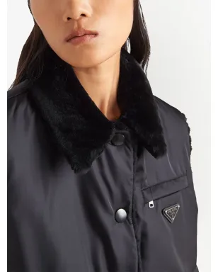 Prada リバーシブルシアリングベスト - サムネイル4