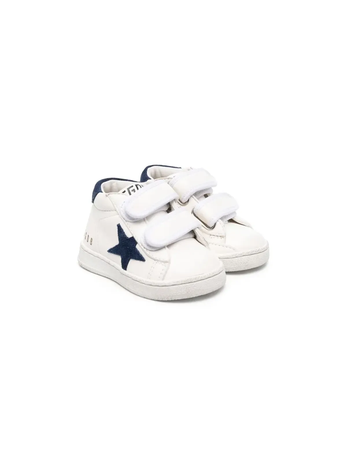 Golden Goose Kids ジュン タッチストラップ スニーカー - 画像1