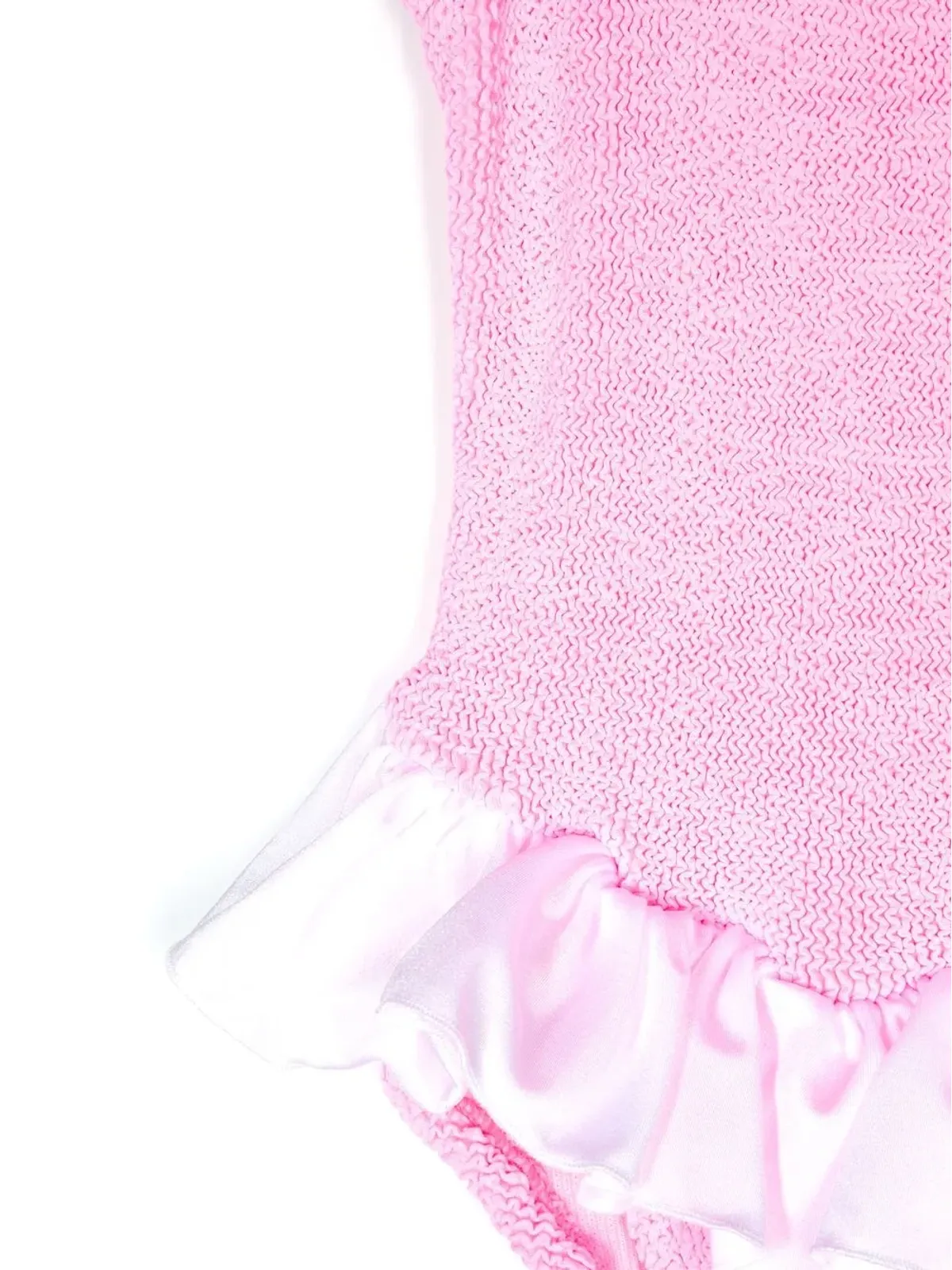 Hunza G Kids デニース フリル付きワンピース水着 - 画像3