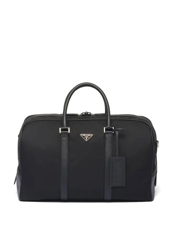 Prada Prada トライアングル ロゴパッチ ダッフルバッグの商品画像
