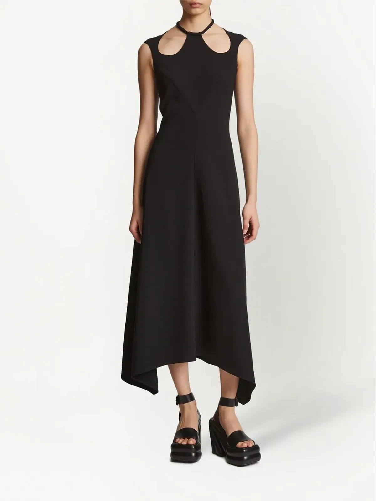 Proenza Schouler マットクレープドレス - 画像2