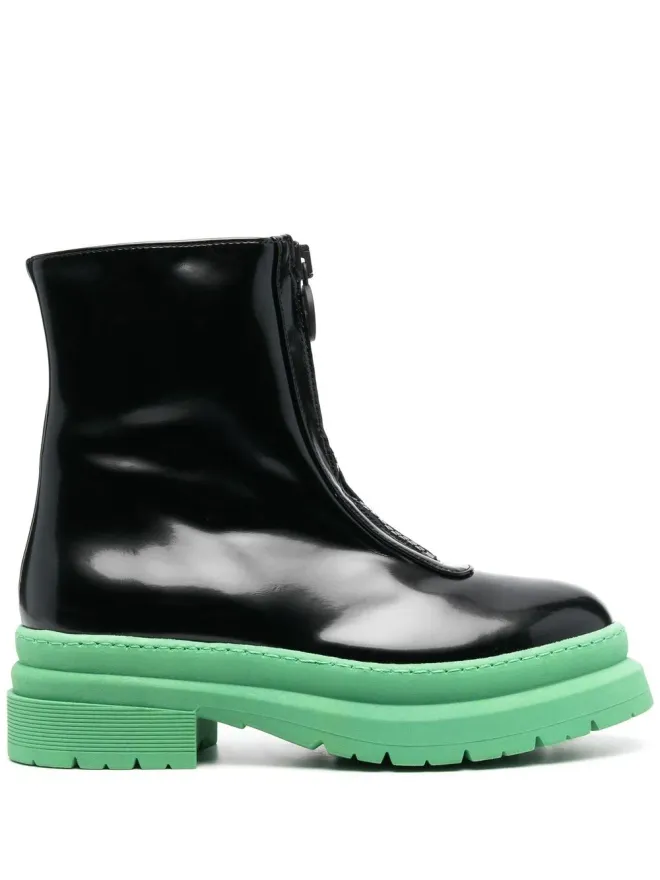 Chiara Ferragni Chiara Ferragni チャンキー ジップアップ ブーツの商品画像