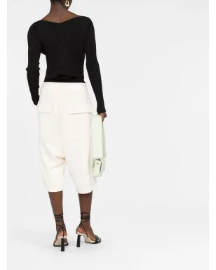 Jacquemus リブ編み Vネック カーディガン - サムネイル4