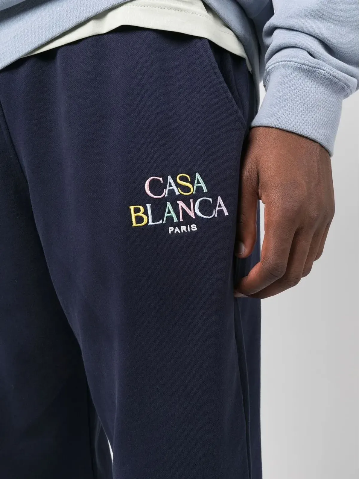 Casablanca ロゴ刺繍 トラックパンツ - 画像5