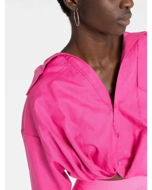 Jacquemus La Chemise Mejean タック入りブラウス - サムネイル3