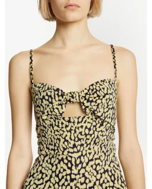 Proenza Schouler レオパード柄タンクドレス - サムネイル5